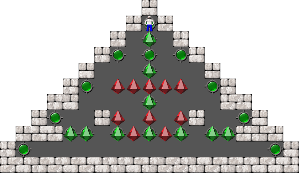 Sokoban Cosmac 5 level 13